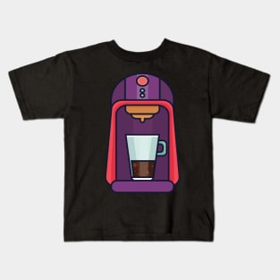 Coffee Maker Kids T-Shirt